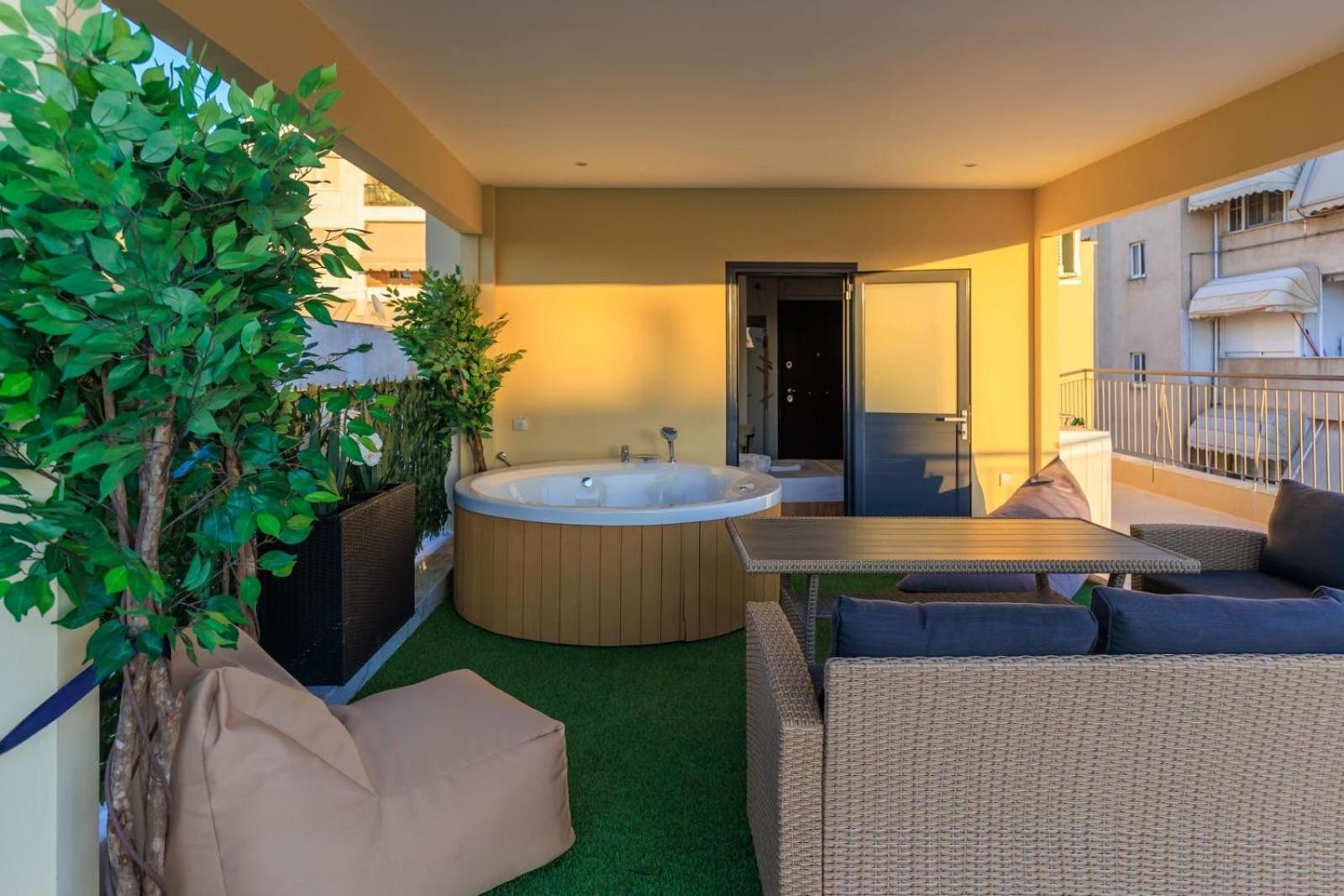 Aiolos Super Lux Suite Jucuzzi Nea Smyrni Centre Athens Luaran gambar