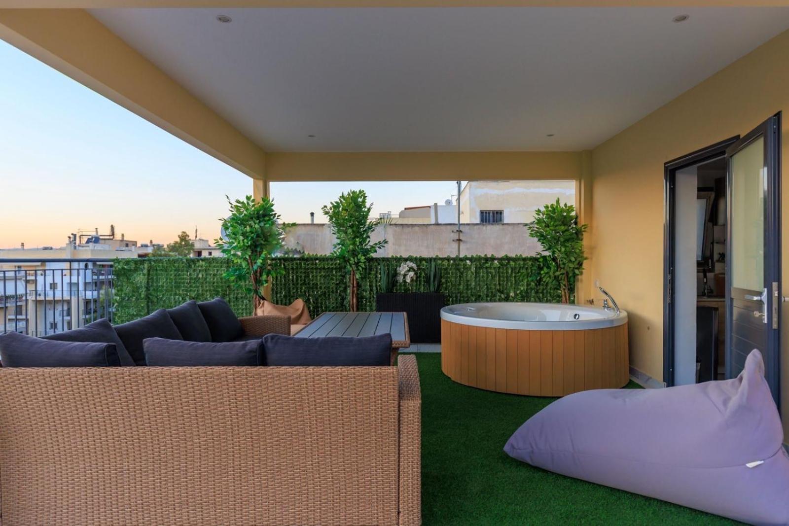 Aiolos Super Lux Suite Jucuzzi Nea Smyrni Centre Athens Luaran gambar