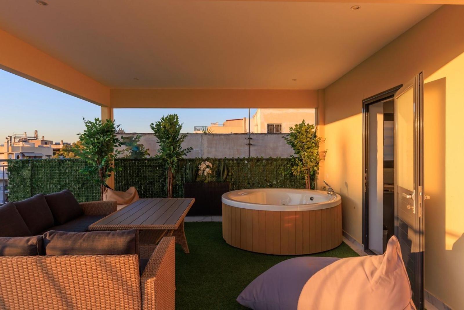 Aiolos Super Lux Suite Jucuzzi Nea Smyrni Centre Athens Luaran gambar